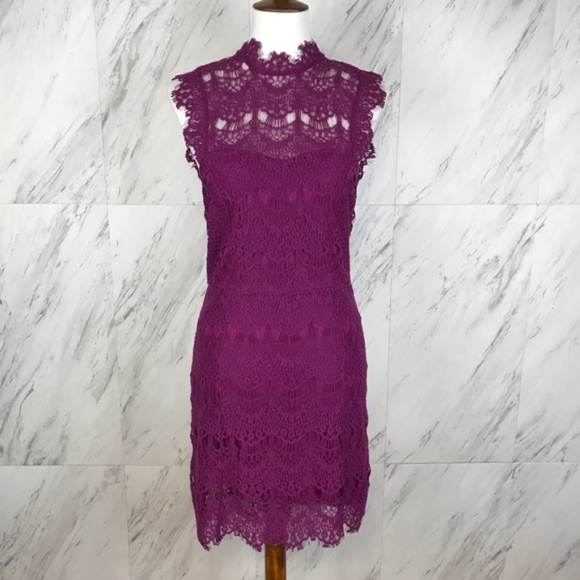 Intimately Free People Daydream Lace Mini Dress M - Picture 4 of 8